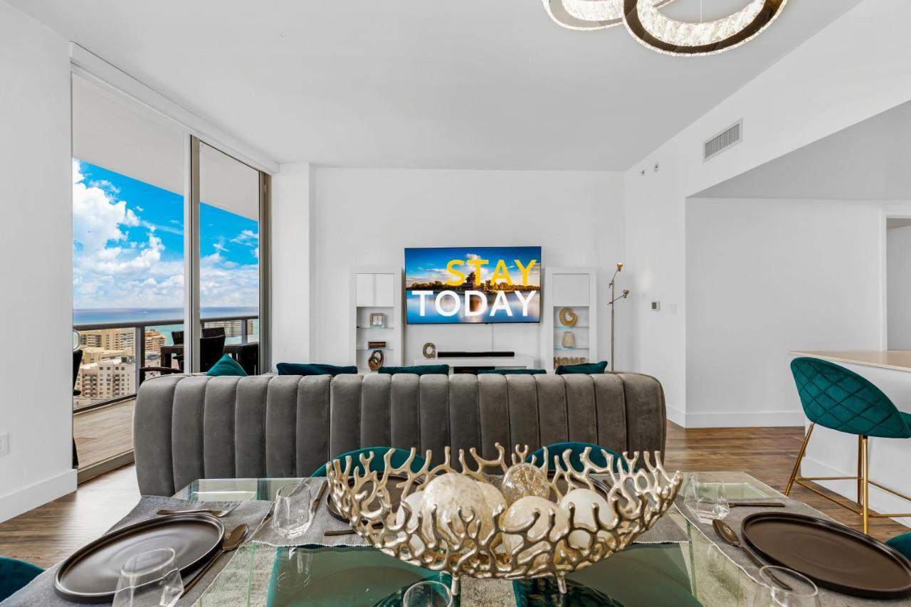 Beachwalk Resort - Penthouse In The Sky 3Bdr And 3Ba Luxury Condo Direct Ocean View Hallandale Beach Esterno foto